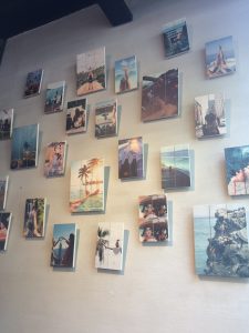 City trip Antwerp: Photo wall at FitHap