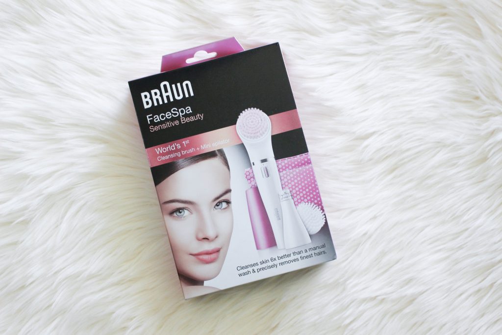 What I got for Christmas: Braun face cleansing brush and epilator