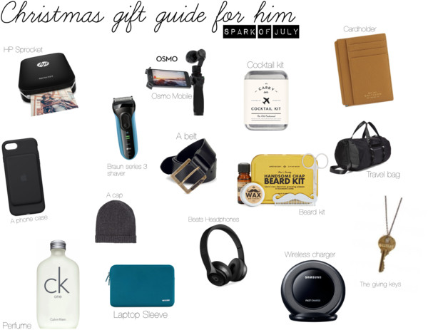 Christmas gift guide for him