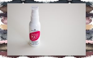 My Makeup Collection: Matt Fixing spray Essence