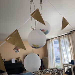 My 22nd birthday: balloons 