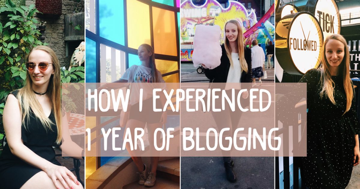 How I experienced one year of blogging