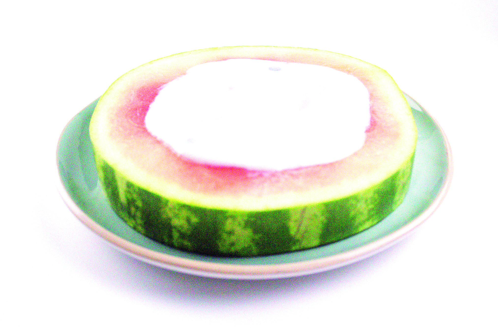 Watermelon and yoghurt