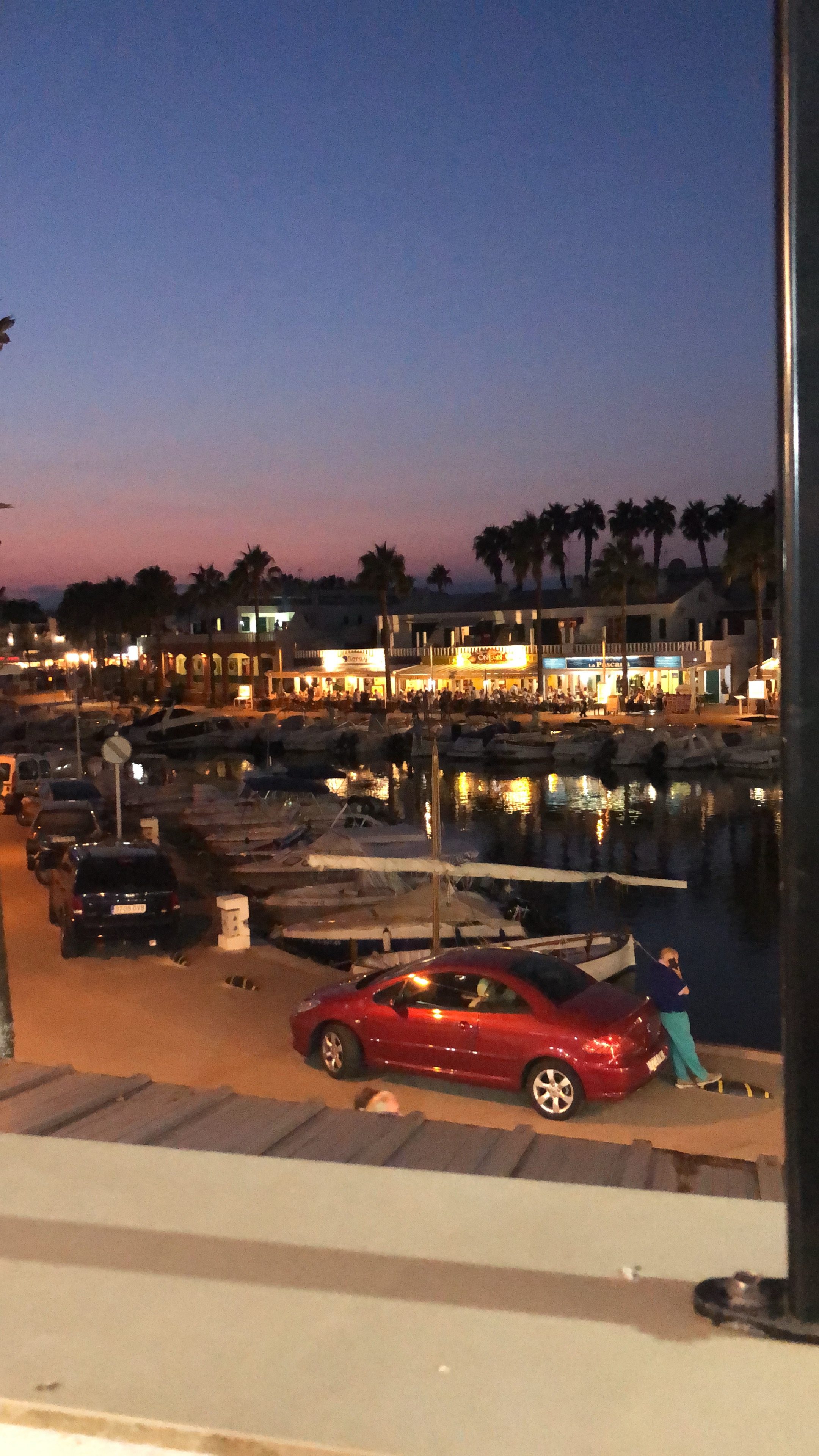 View from Burger King Cala en Bosc